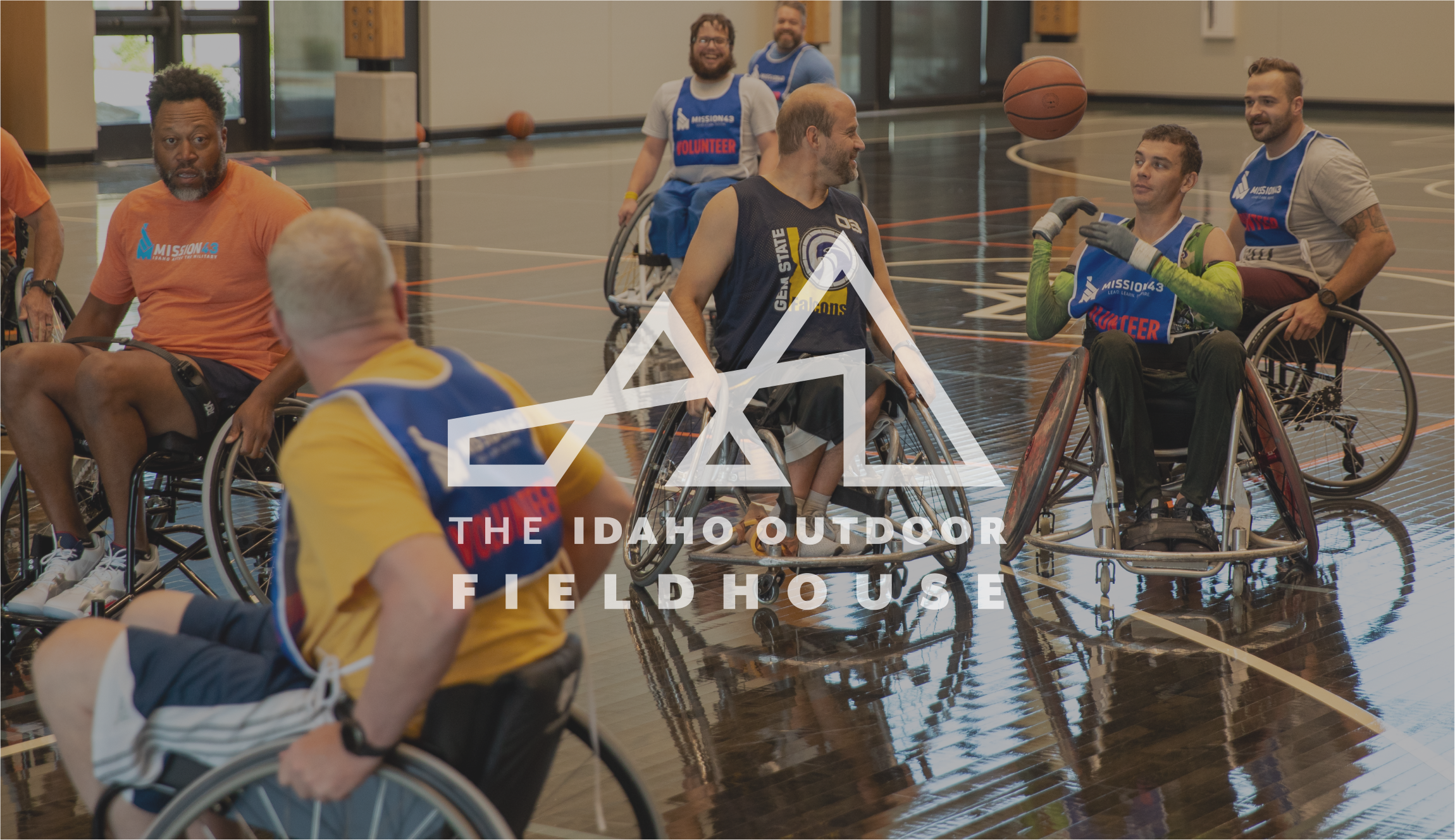Idaho Outdoor Fieldhouse Wheelchair Basketball 