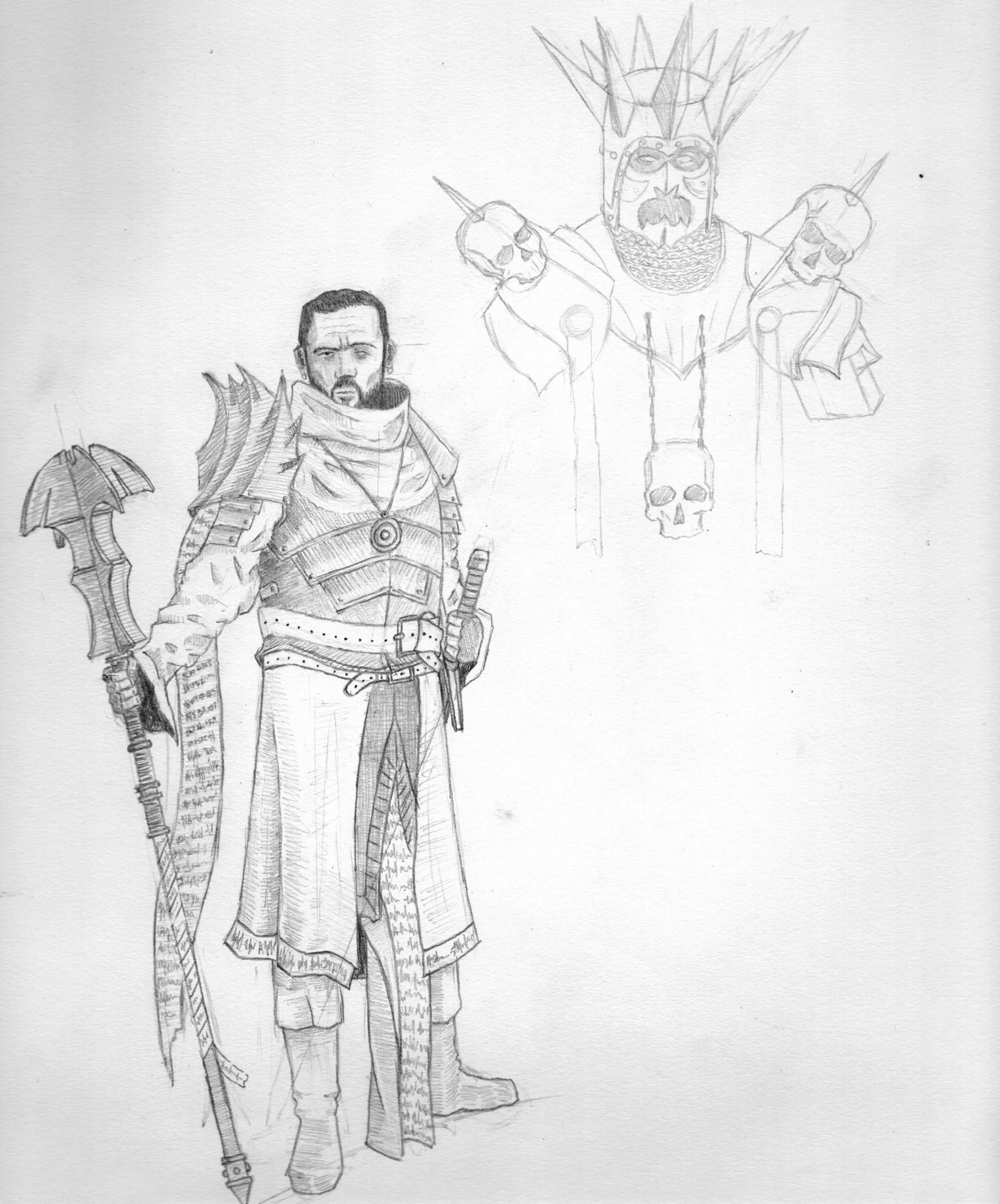 Character Sketches. 2019.