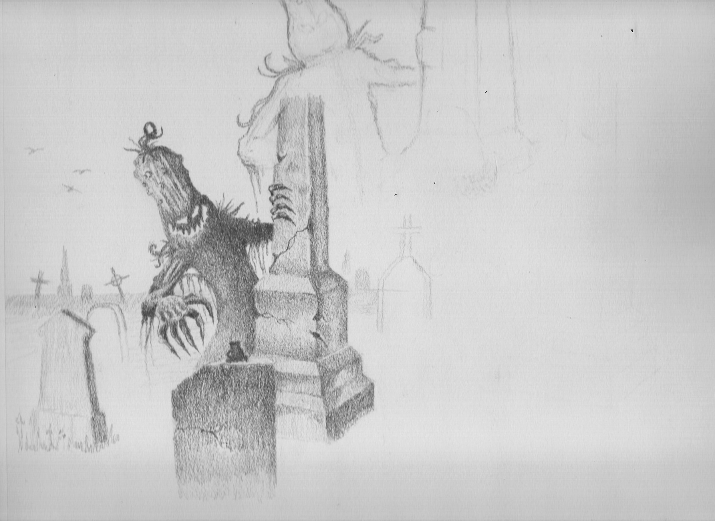 Ermagourde Sketch. 2020.