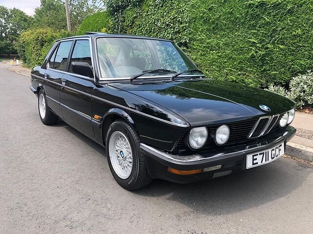 It&rsquo;s collection day for the first of the Bahnstormers 9. Eagerly awaited by its new owner the day of anticipation finally arrived. 
This 520i was part of a 9 E28 car barn find we made last year. Condition wise it was probably the best one to st