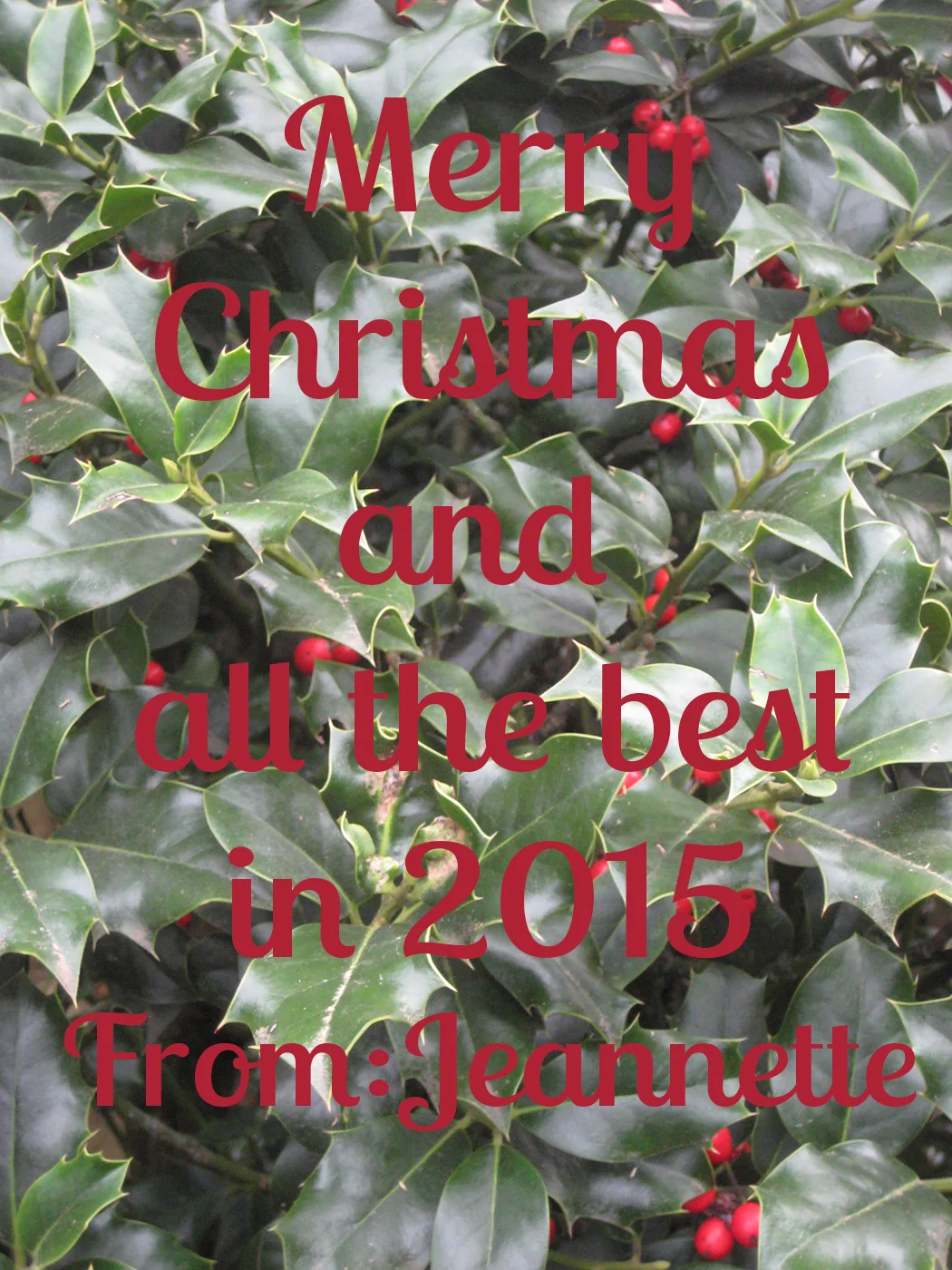 ...and the holiday week begins...