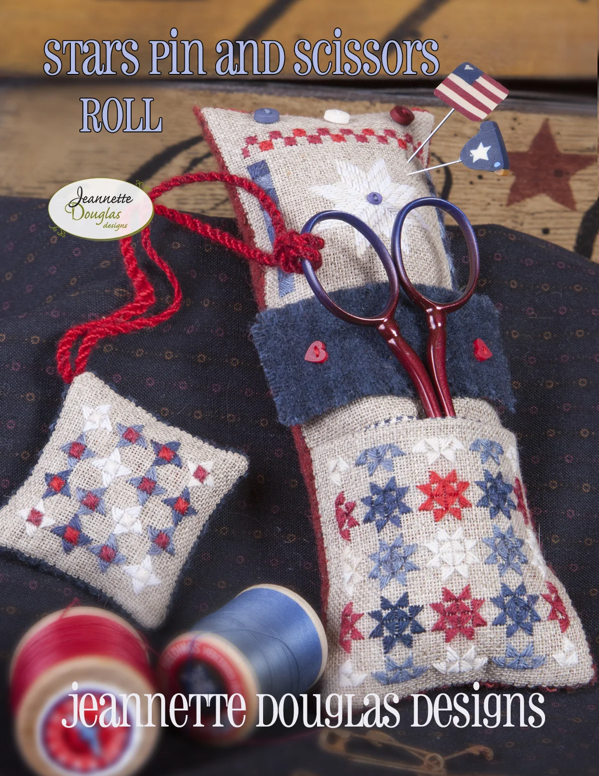 Stars Pin and Scissors Roll