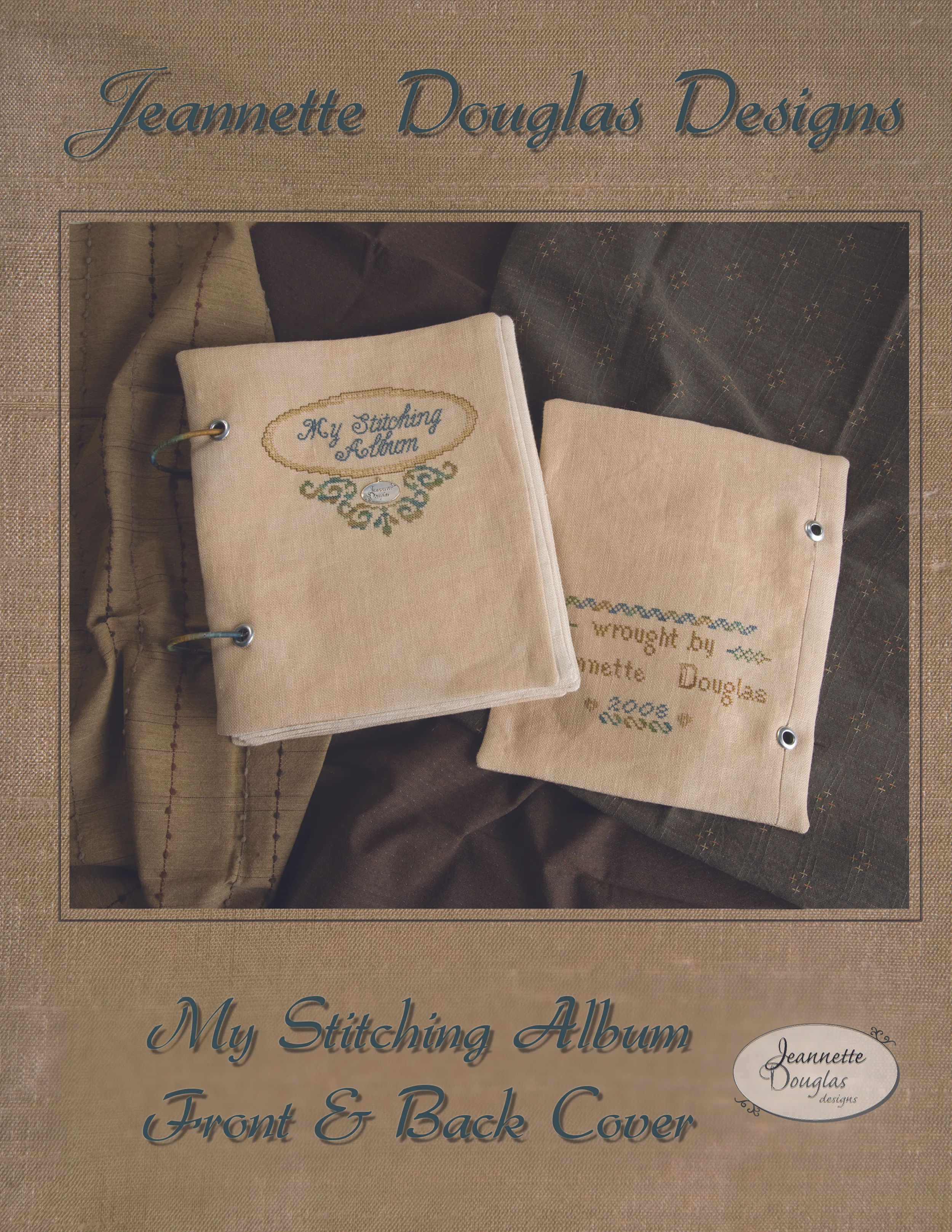 My Stitching Album -Front and Back Cover