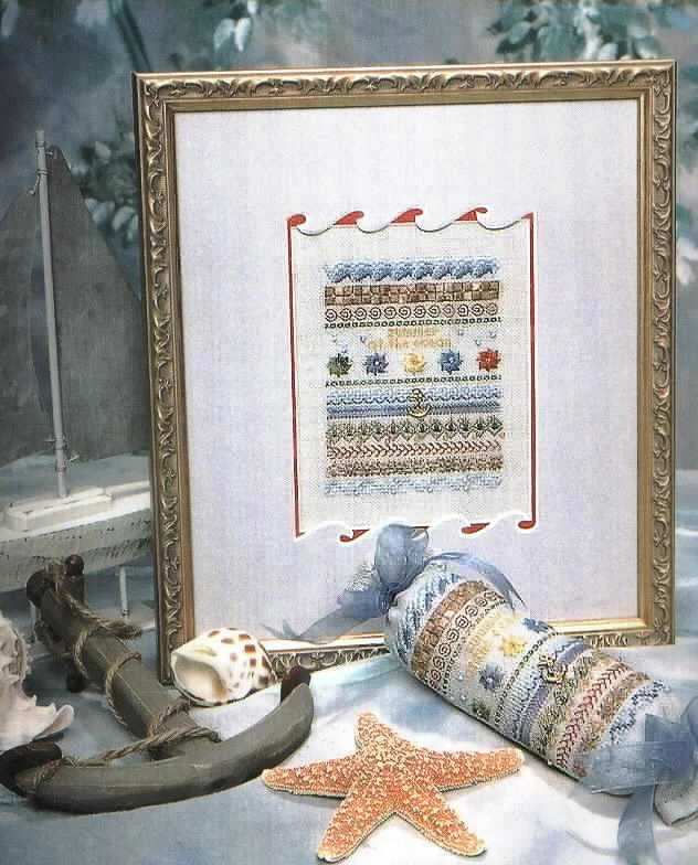 Seasonal Needlerolls #2 - Summer at the Ocean