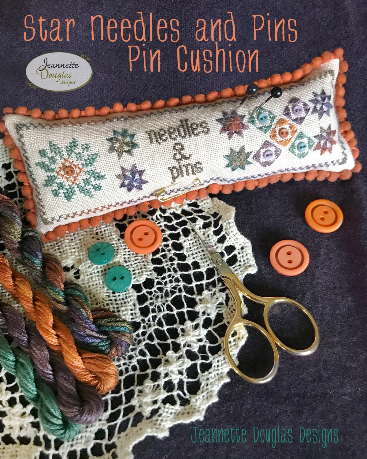 Star Needles & Pins Pincushion