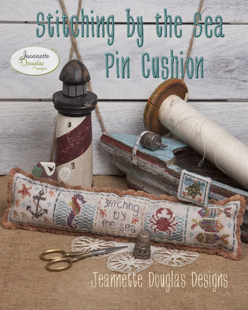 Stitching by the Sea Pincushion