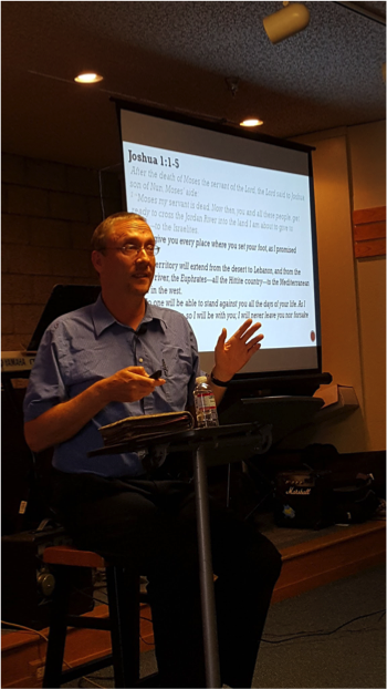 Dr. Rick Cook provides amazing preaching and teaching twice a month
