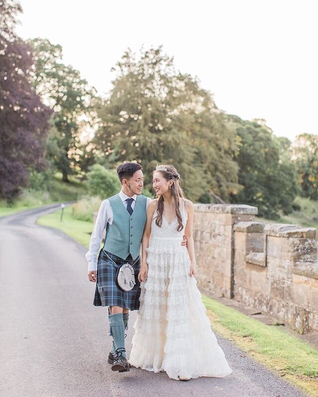 Summer of 2019 🥰 Sharon and Biu&rsquo;s wedding at the beautiful @oxenfoordcastle #oxenfoordcastle #castlewedding #scottishcastle