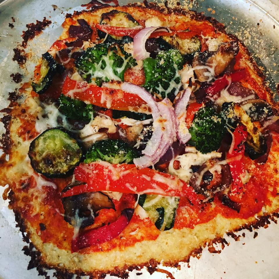 Sandy's Cauliflower Pizza Crust