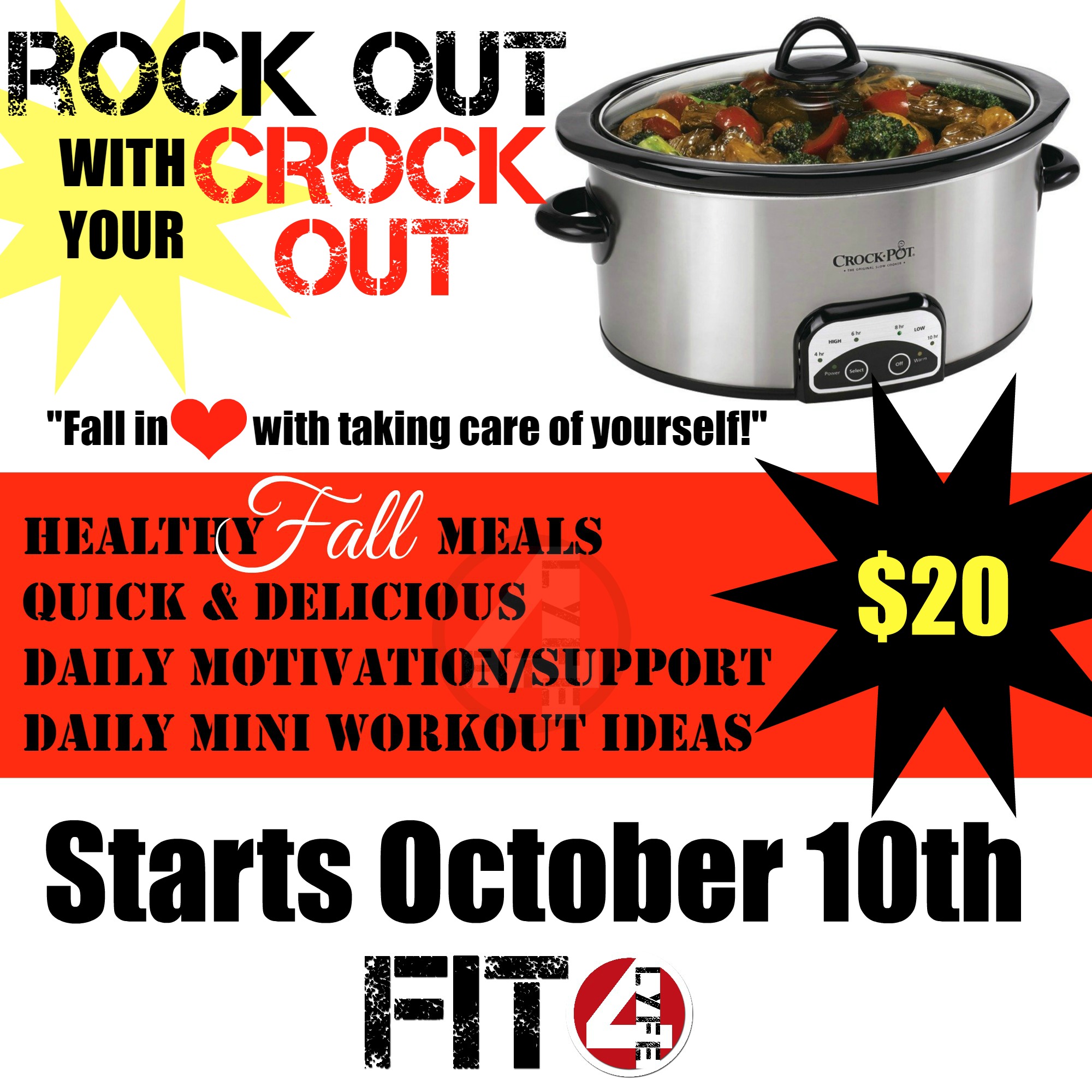 Rock OUT with your CROCK OUT — Fit4Lyfe