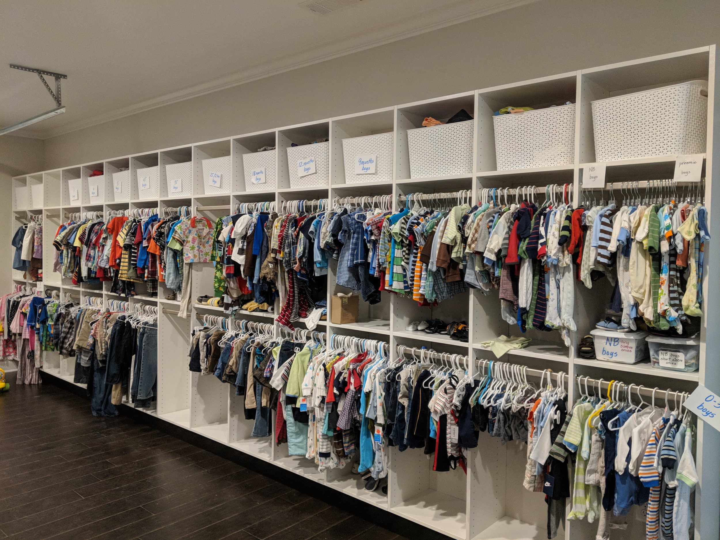 Clothes Closet Renovations!