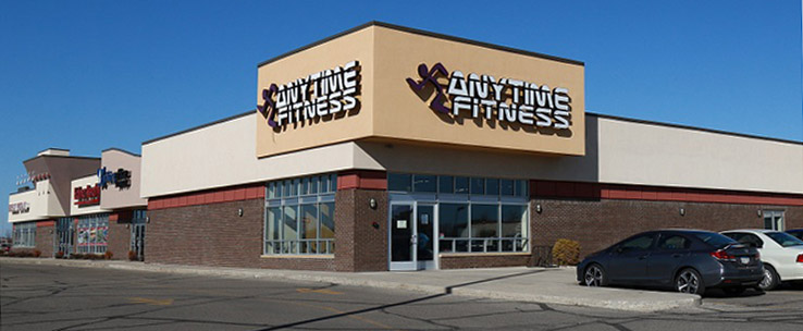 Midway Mall cornerstone tenant Anytime Fitness