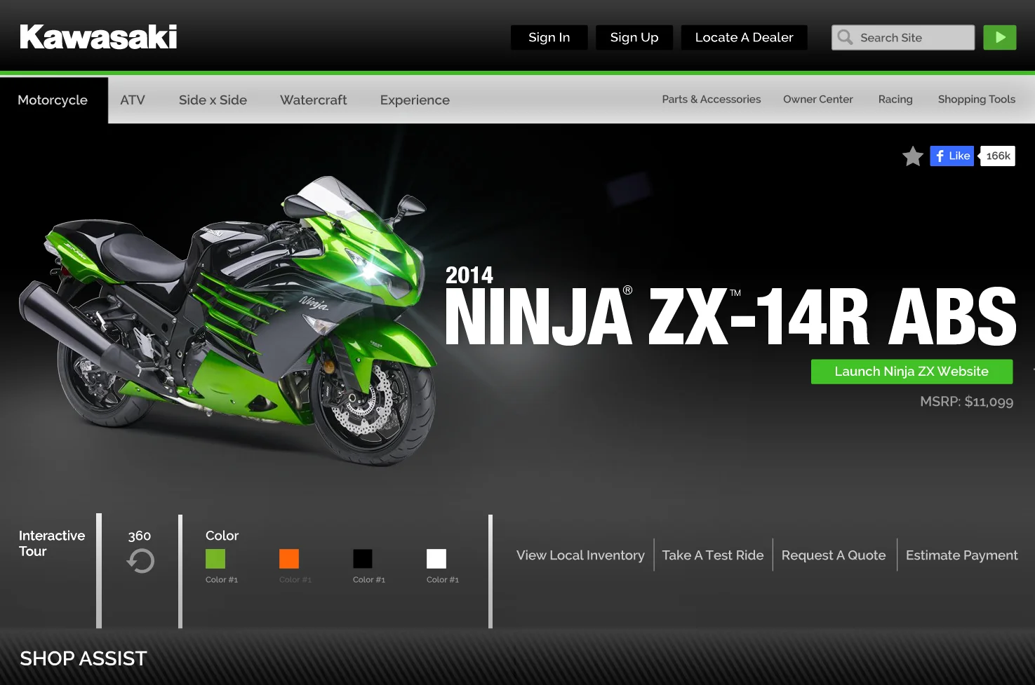 Kawasaki Website Rebrand
