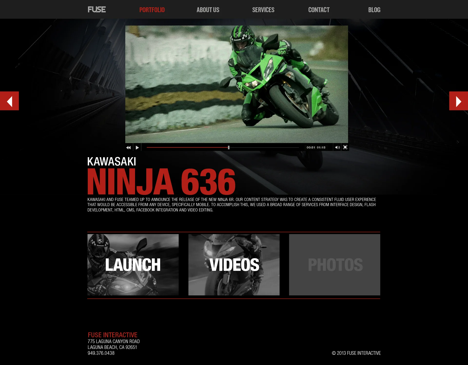Fuse Interactive Website Rebrand