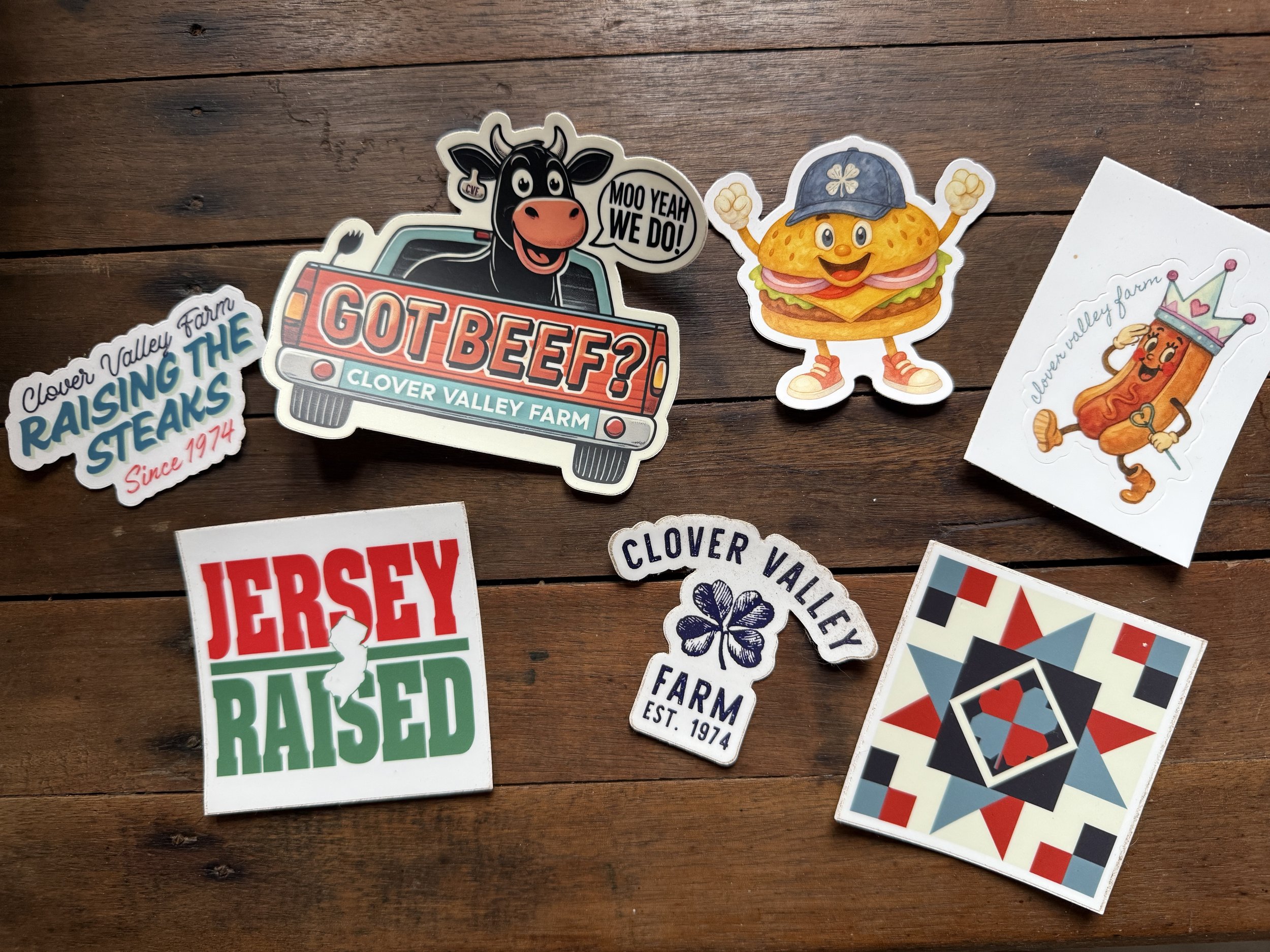 Clover Valley Mystery Farm Sticker Set