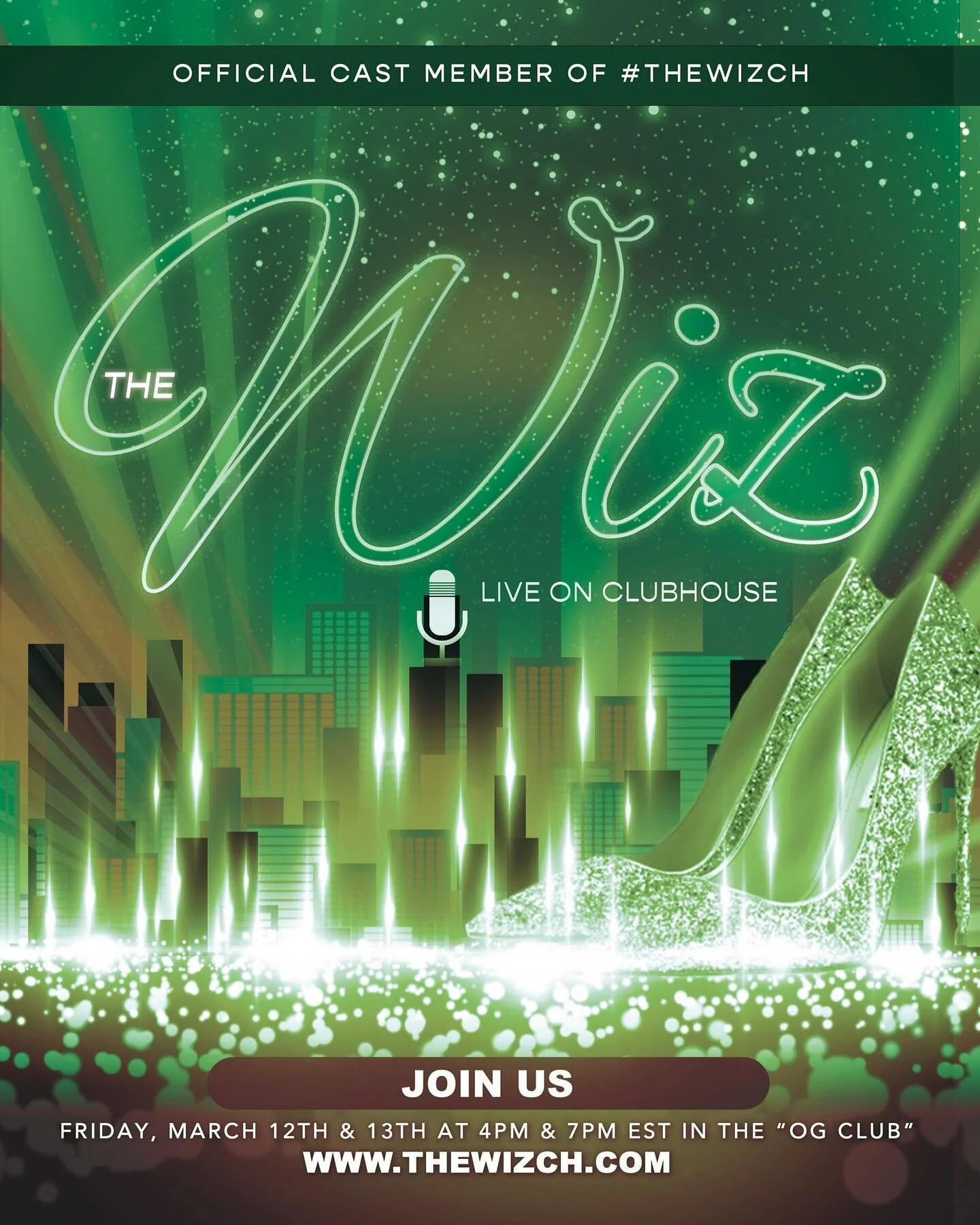 So much is going on right now. Between preparing this release and my physical recovery God blessed me with an opportunity to play the part of my favorite late bloomer Dorthy in the @joinclubhouse production of #TheWizch there are so many incredible p