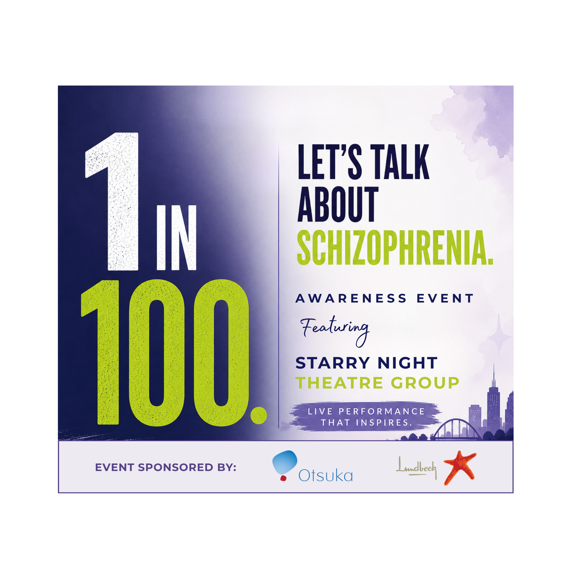 Schizophrenia Awareness Event Featuring SSA's Starry Night Theatre performance