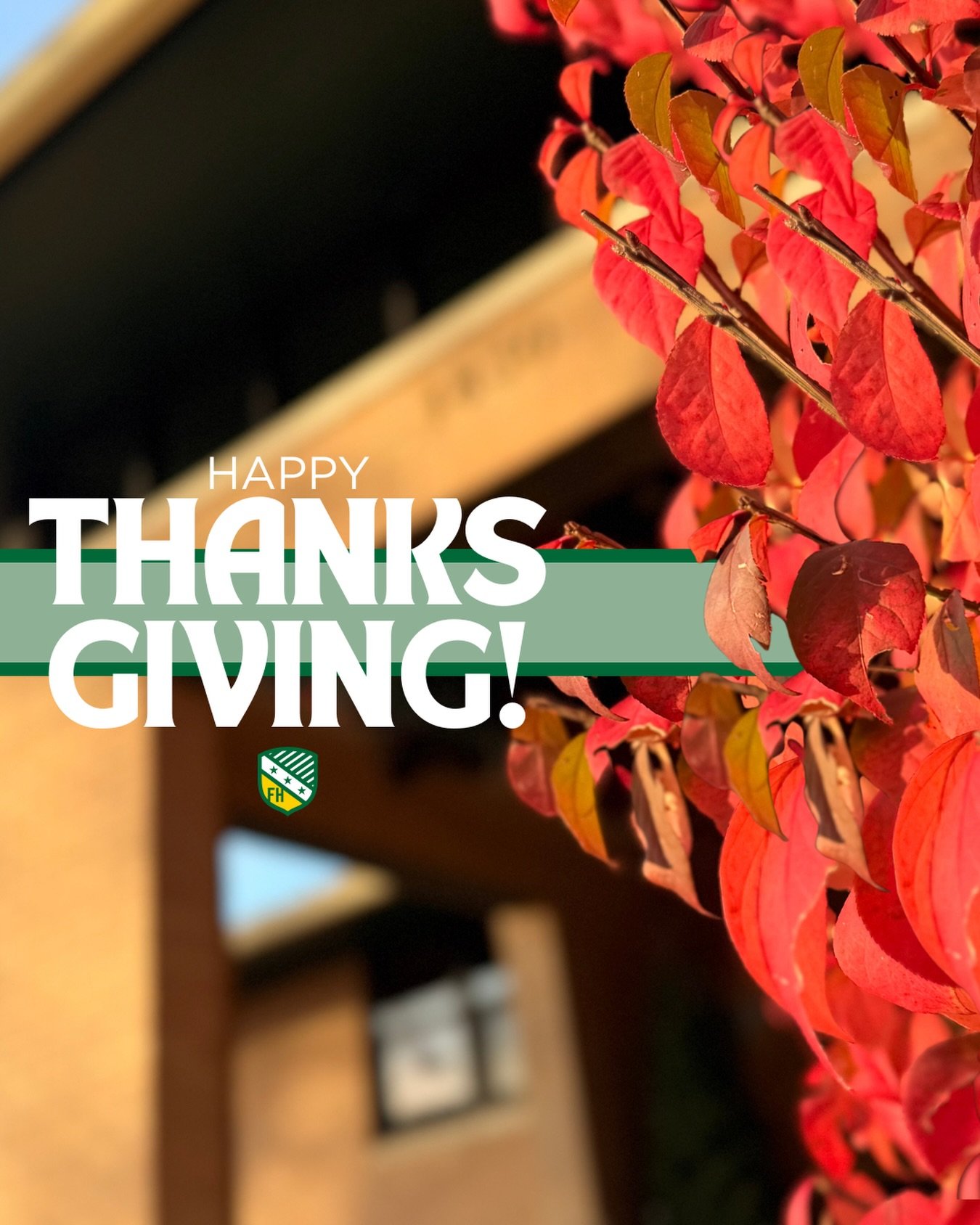 Happy Thanksgiving from the men of FarmHouse! 🦃