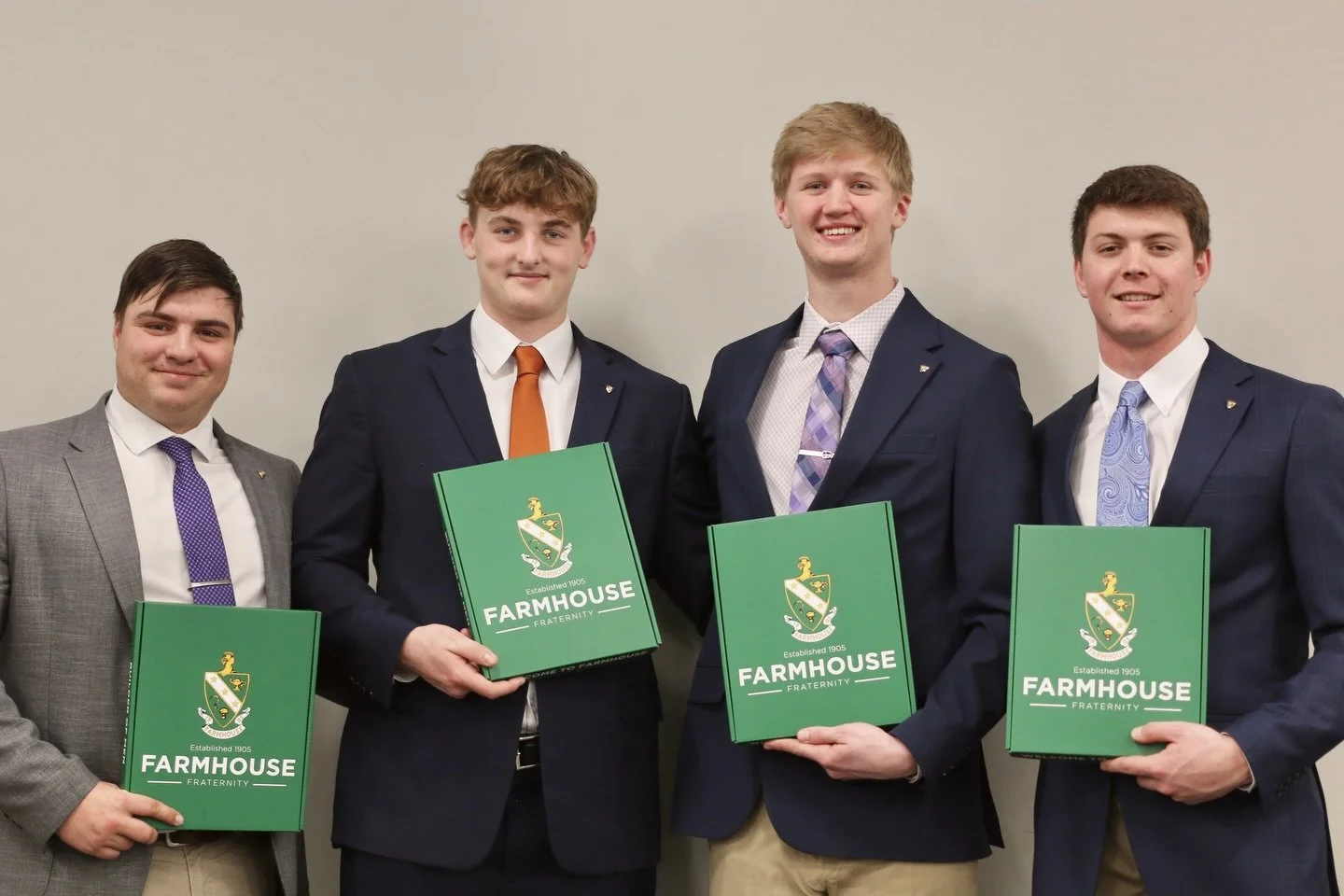 Yesterday, we held our annual Pearls Ceremony with PC &lsquo;25 and their families to celebrate their accomplishment of joining FarmHouse Fraternity!