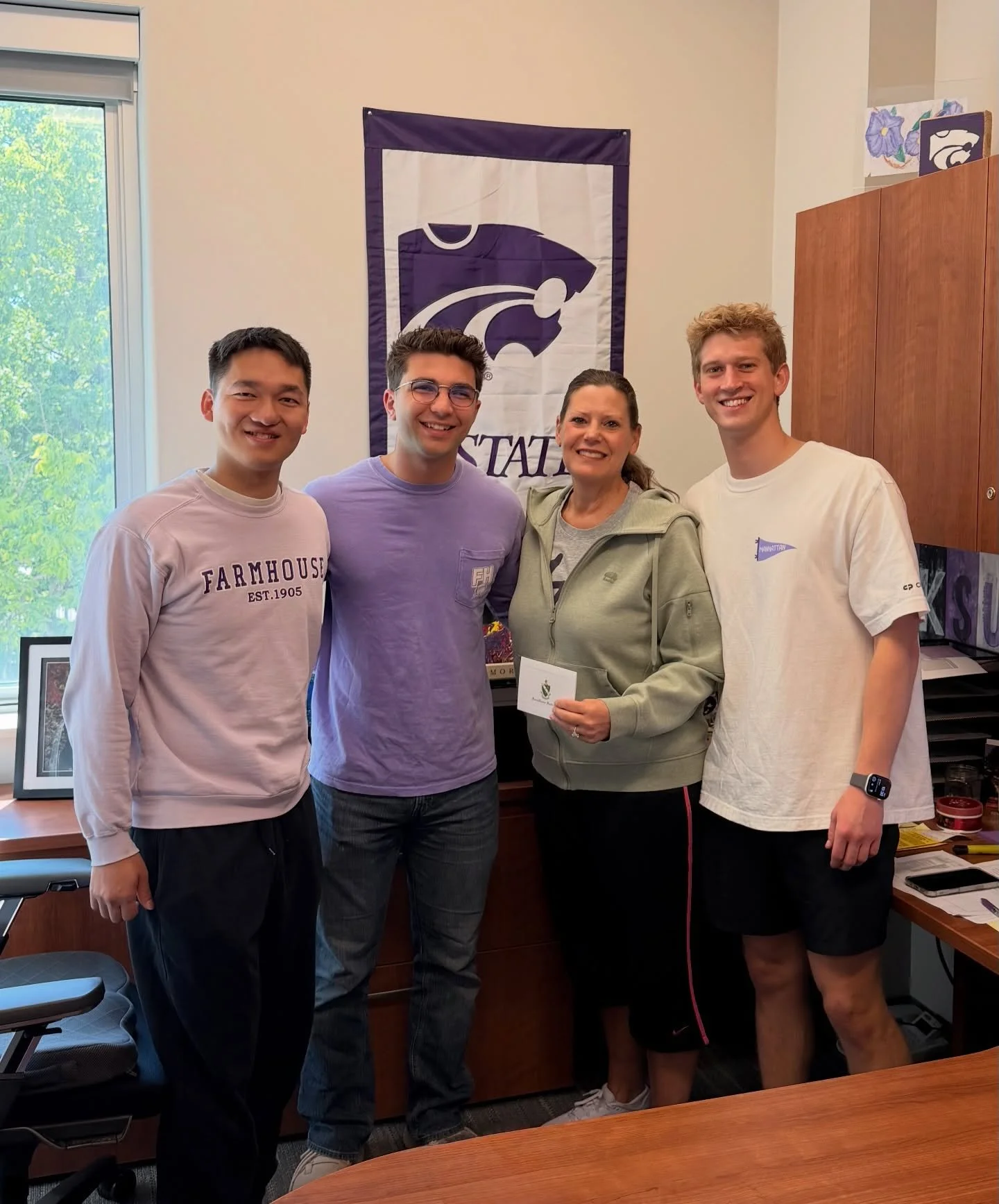 During teacher appreciation week, we wanted to give a special thanks to all of our professors across campus who invest so much time in us to make us better students and help us grow. Thank you to all of our professors for making K-State a great place