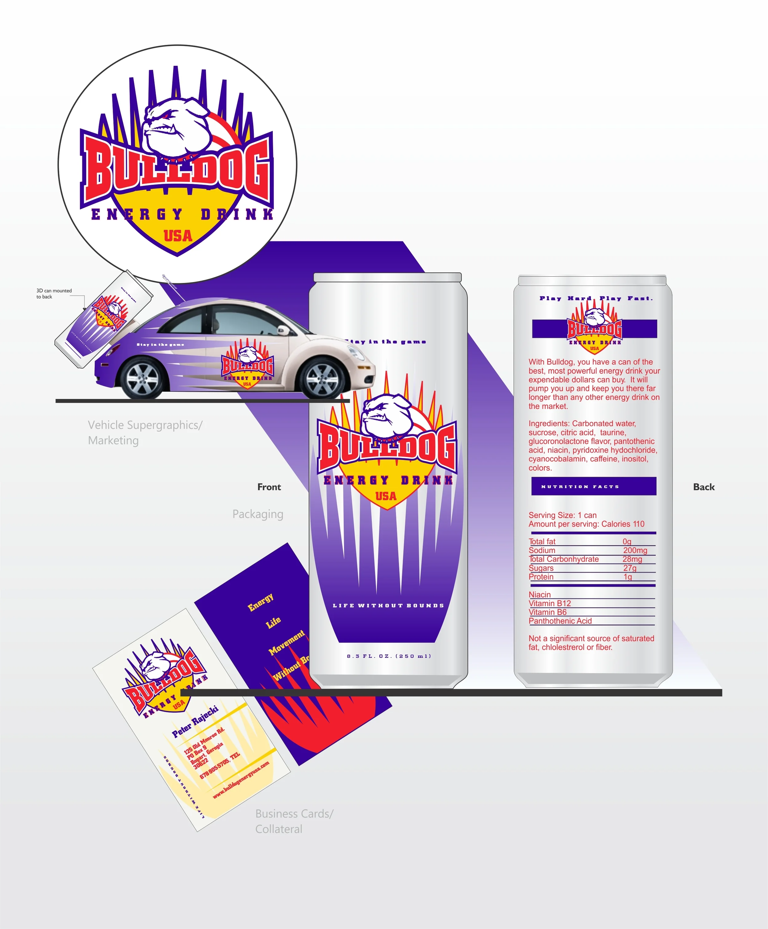 Estrol Brands: Bulldog Energy Drinks