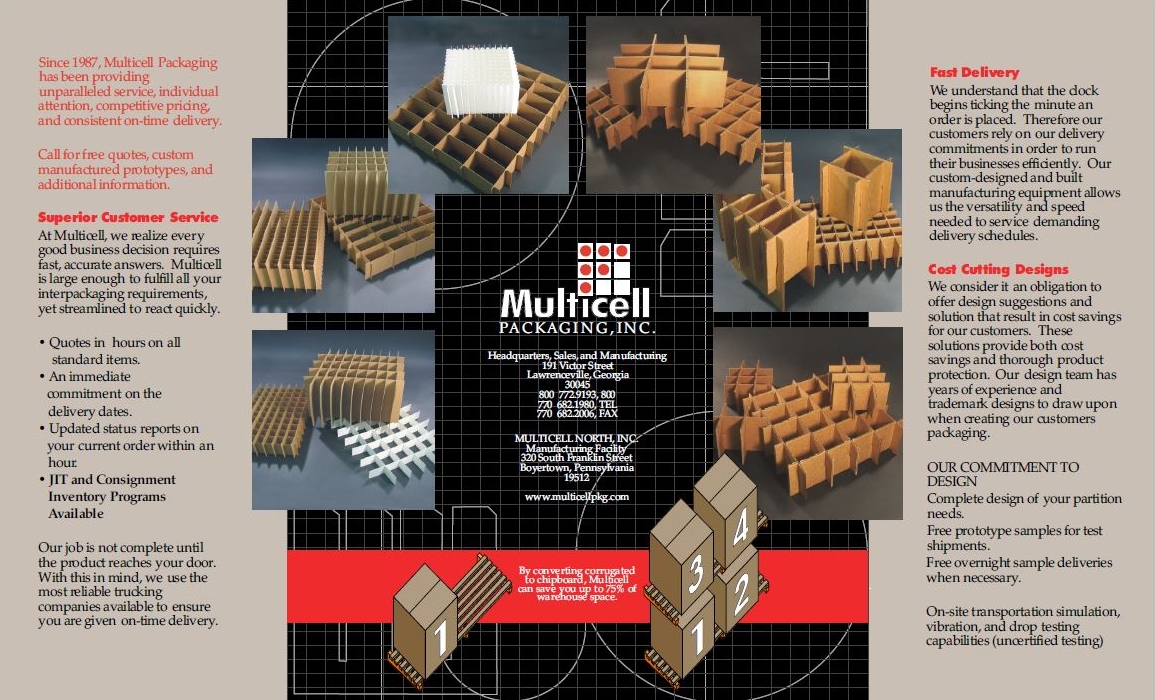 Multicell Packaging Marketing Brochure