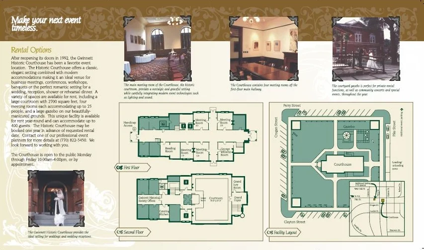 Gwinnett County Courthouse Guest Brochure--Interior