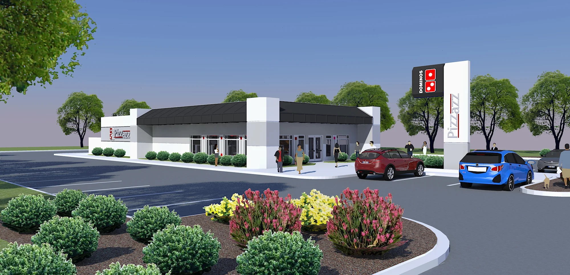 Dominos Pizzazz Prototype Restaurant