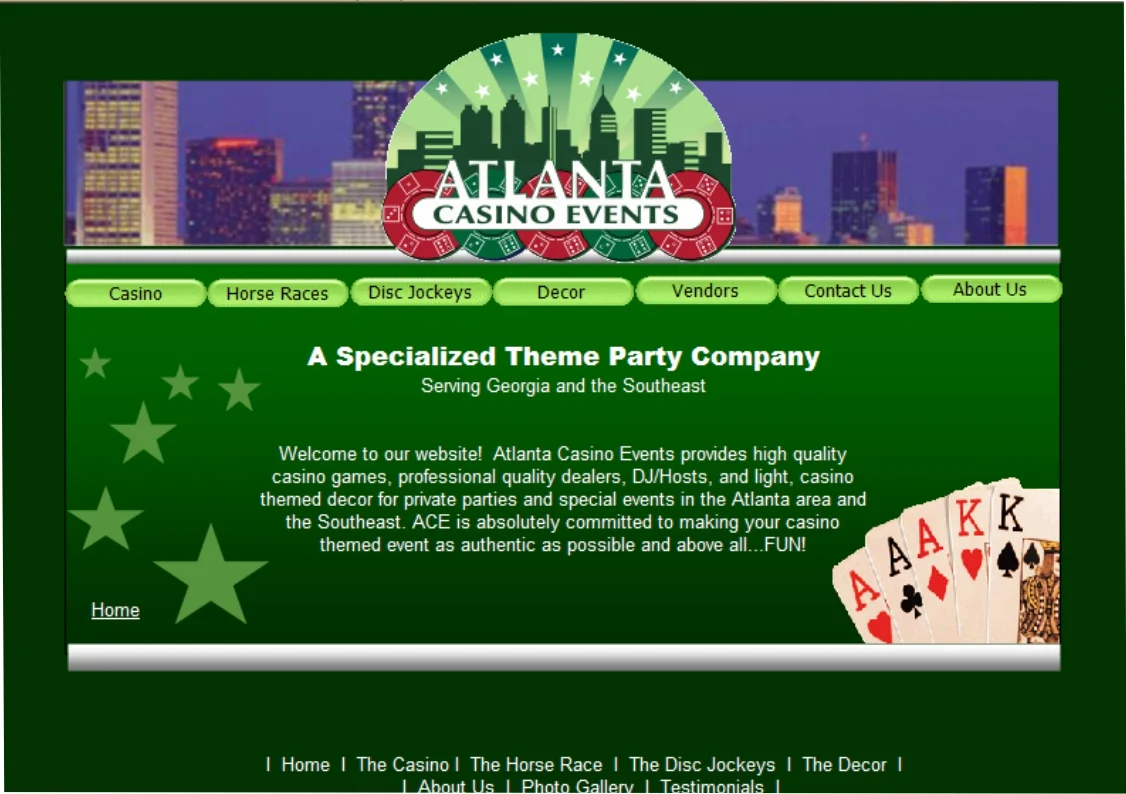 ACE. Atlanta Casino Events