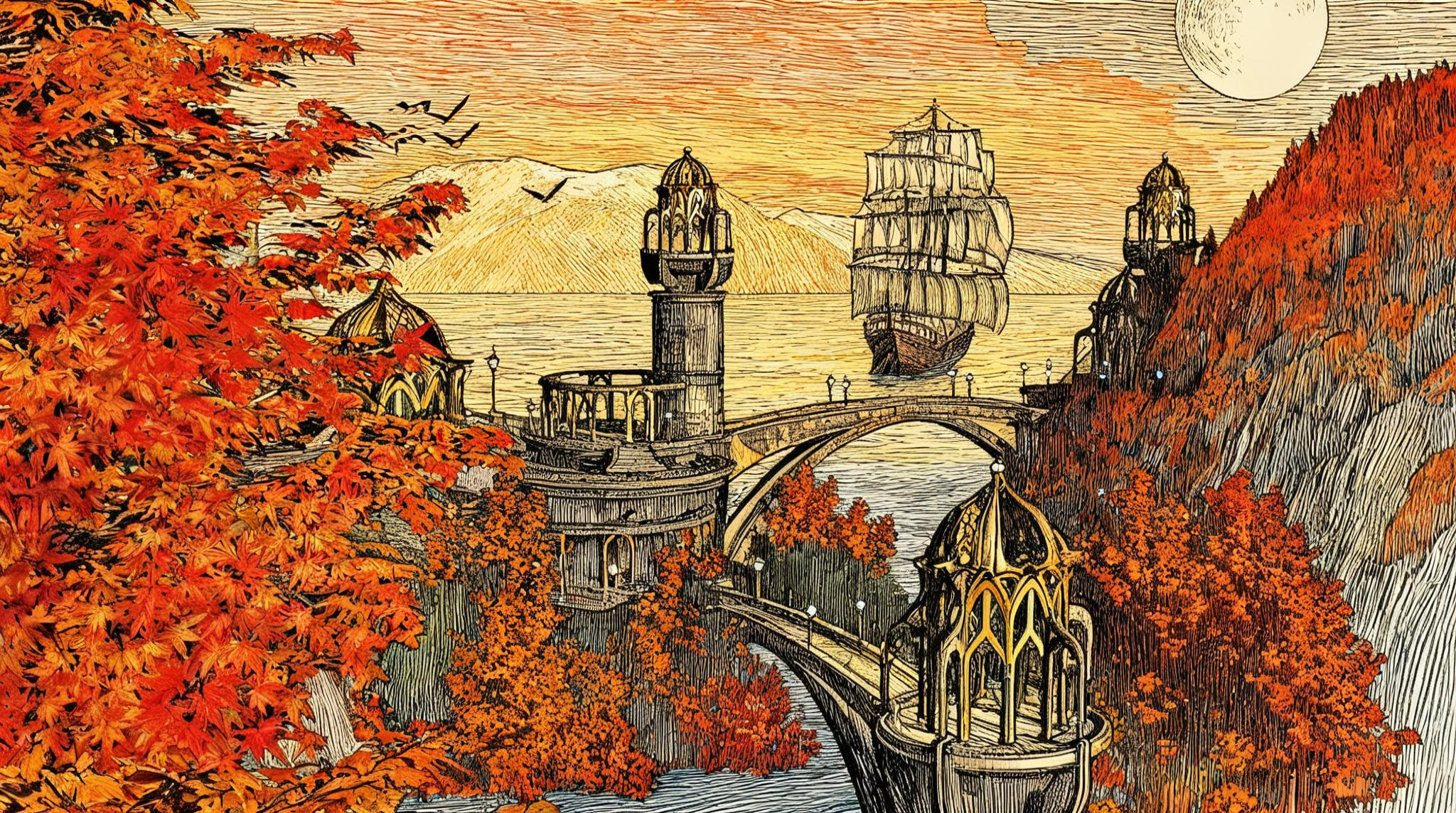 The Grey Havens--fall departure