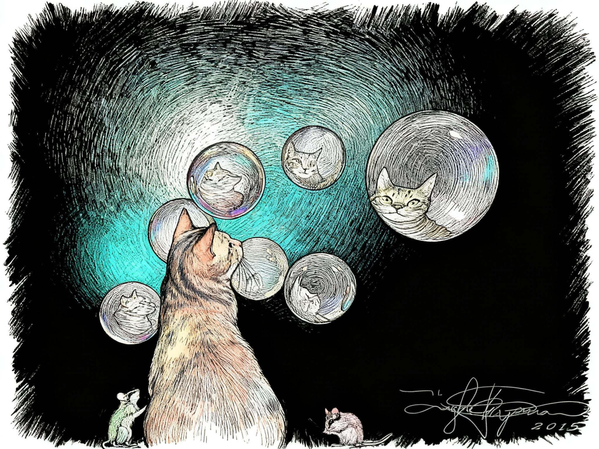 Cat and Crystal Visions