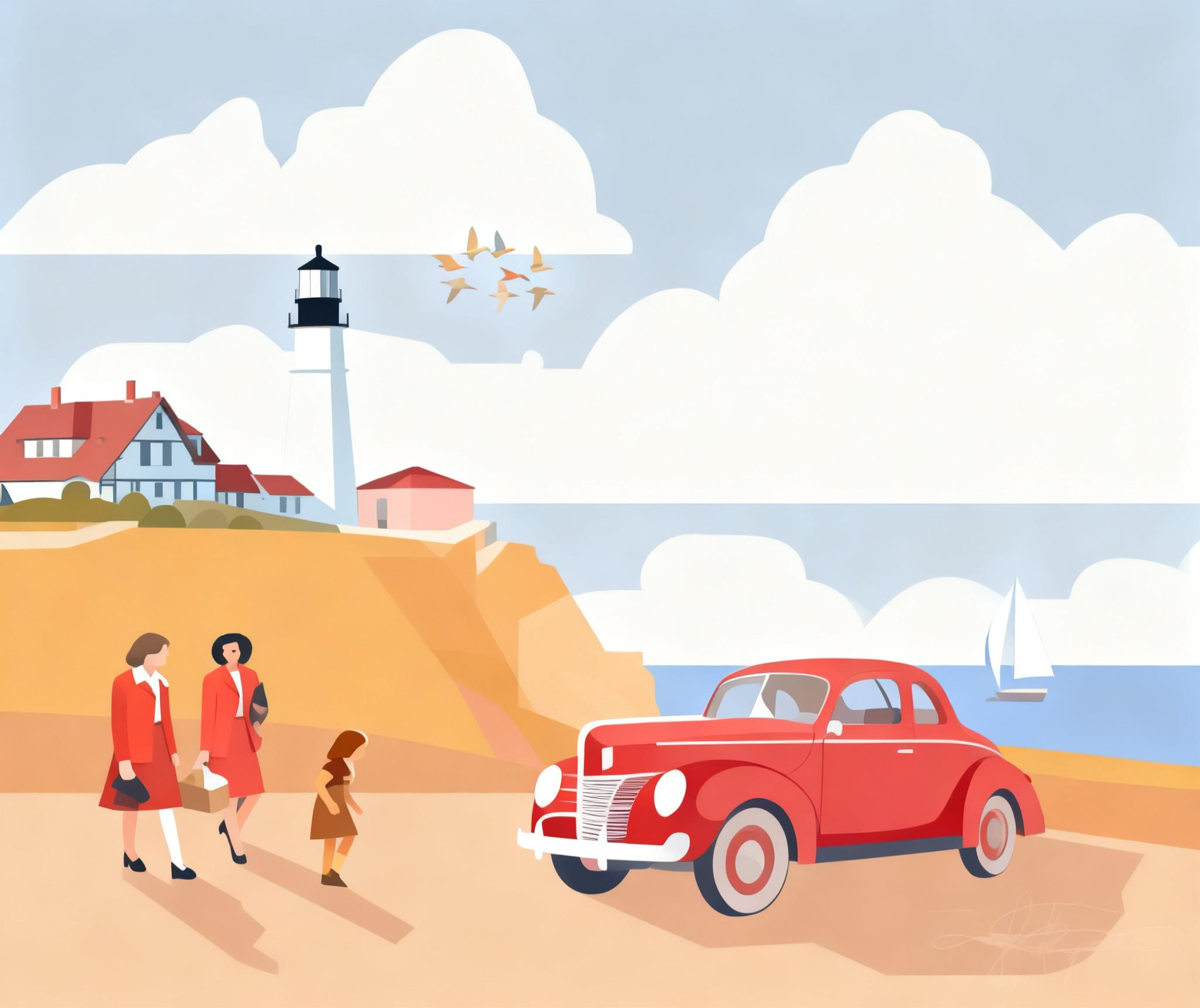 Picnic at the Coast - 1942