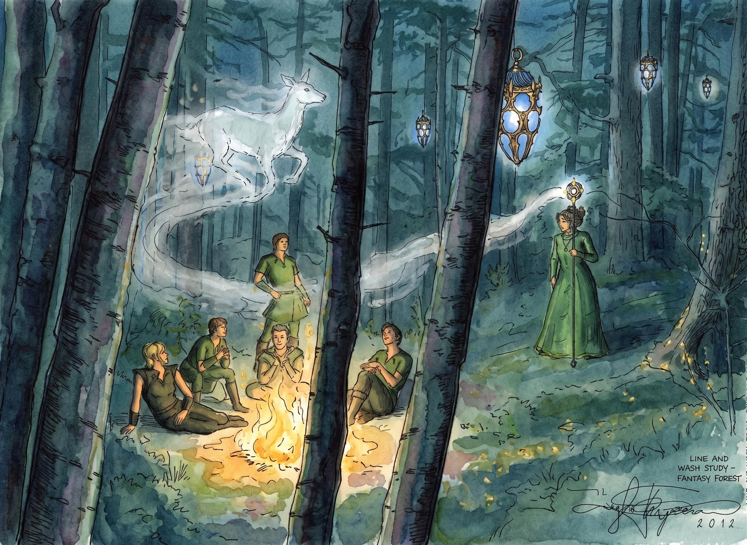 A Patronis and the Elves of Mirkwood Forest