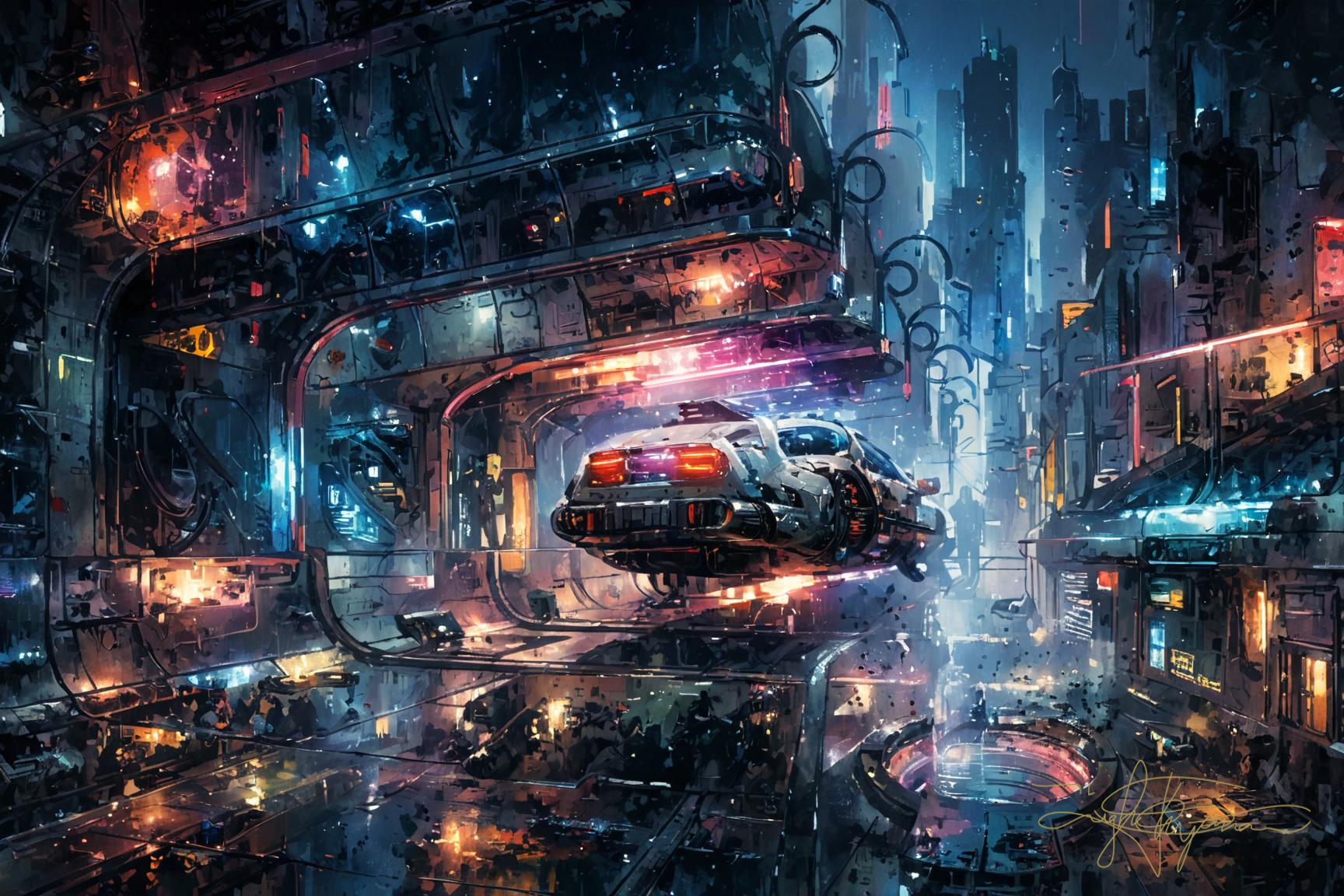 Late Night Service Call in Neon City