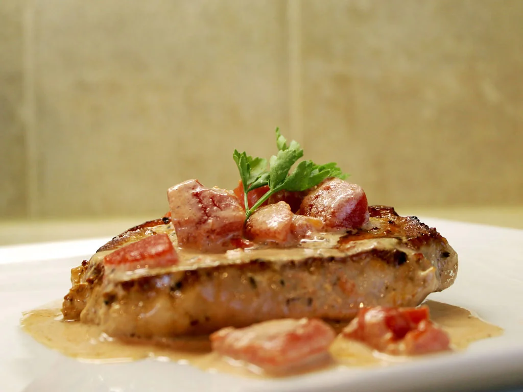 Pork with Tomato Sauce