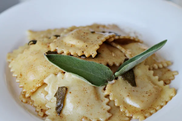 Ravioli with Brown Butter Sage Sauce