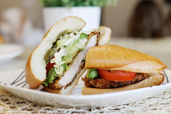 Torta de Milanesa with Lime Mayonnaise