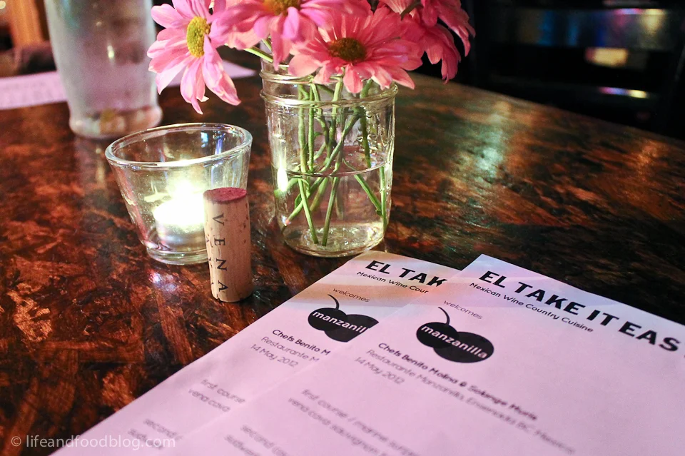 Benito y Solange's Pop-up Dinner at El Take It Easy