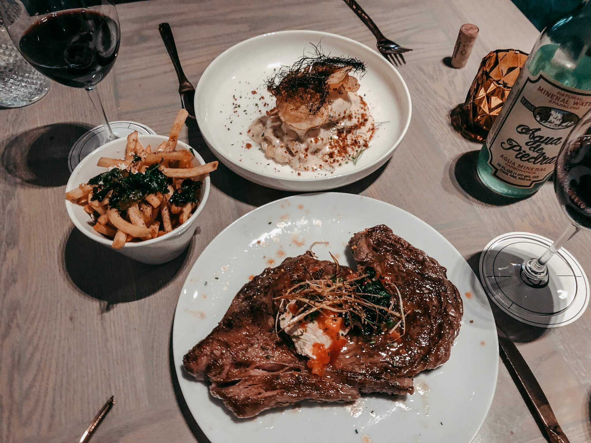 Fish of the Day + Steak Frites | Georgina Restaurante