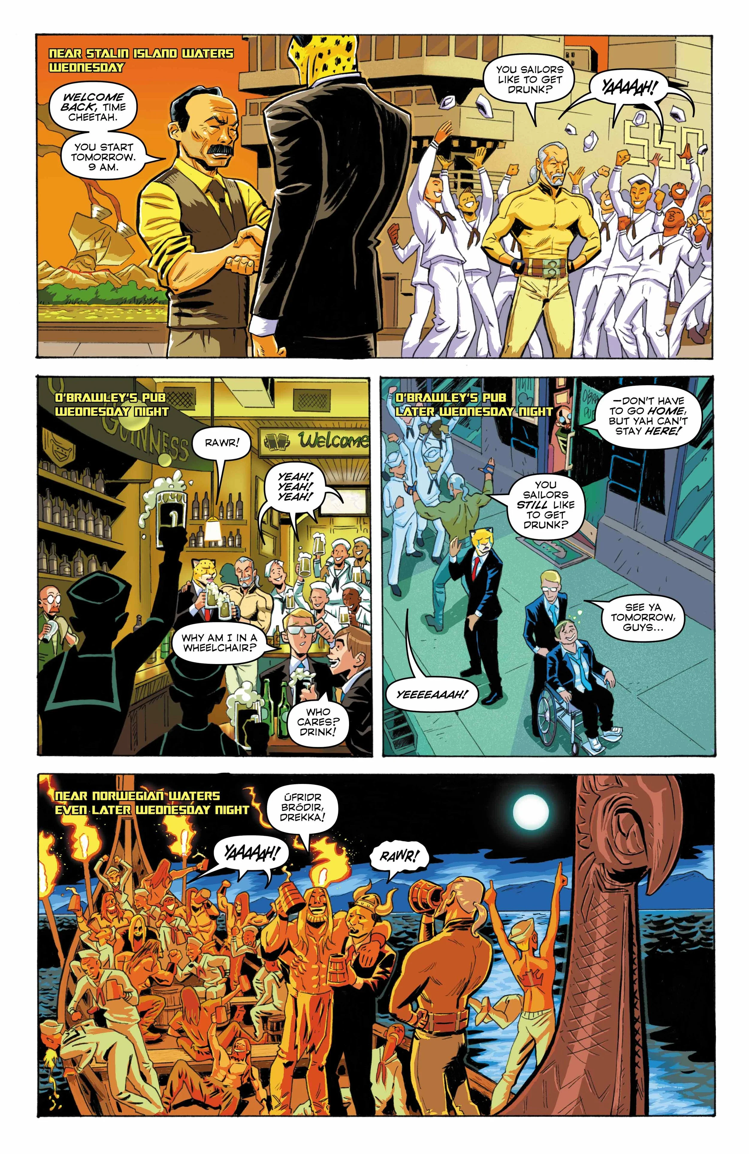 Time Cheetah - Ford's Fortune Part 1 Page 1