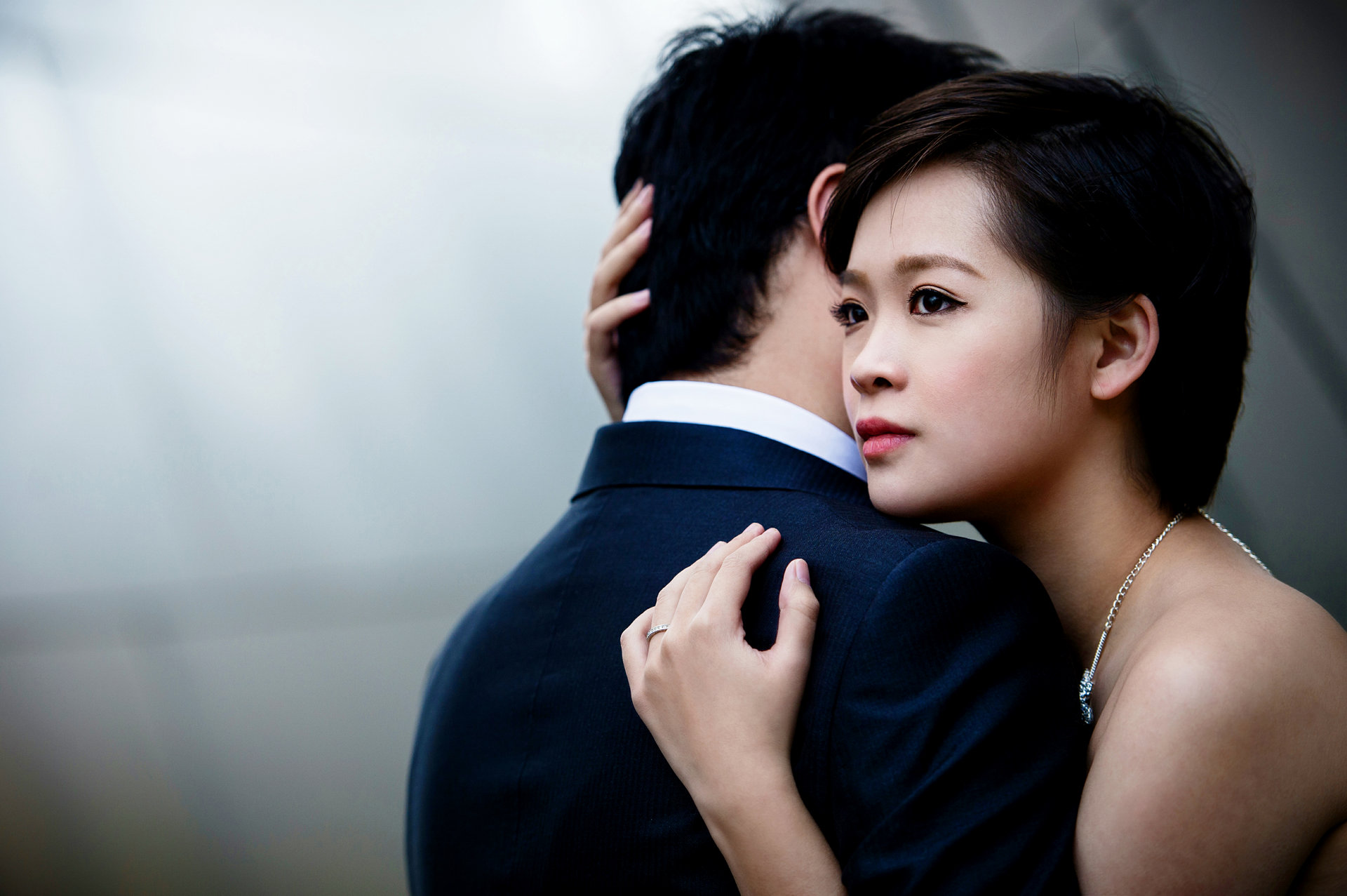 沃尔特迪斯尼音乐厅婚纱照 walt disney concert hall pre-wedding