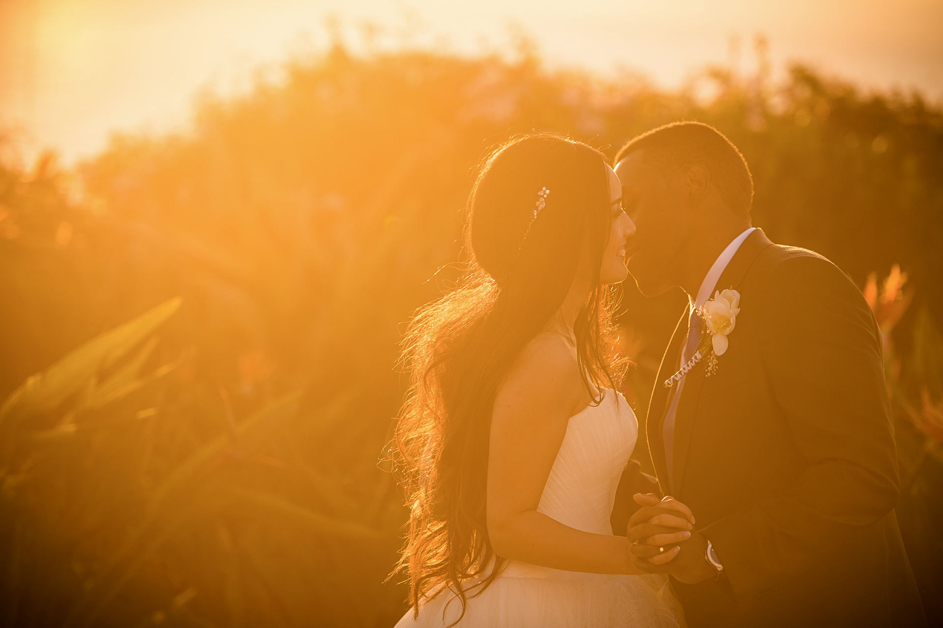 Wedding moments at Trump National Golf Club