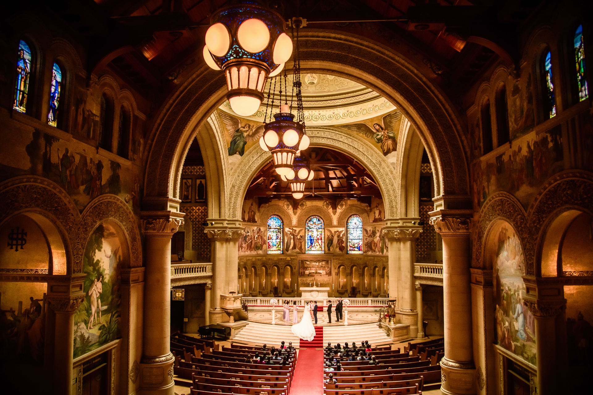 Stanford memorial church wedding ceremony