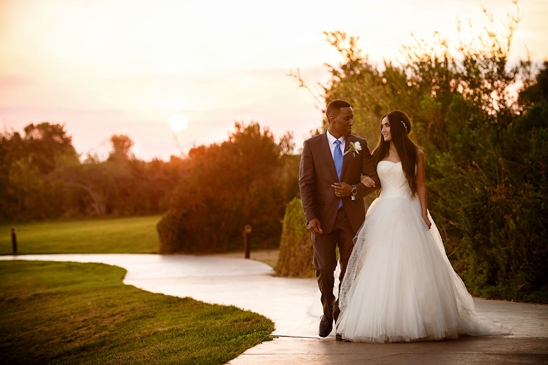 Trump national golf club wedding