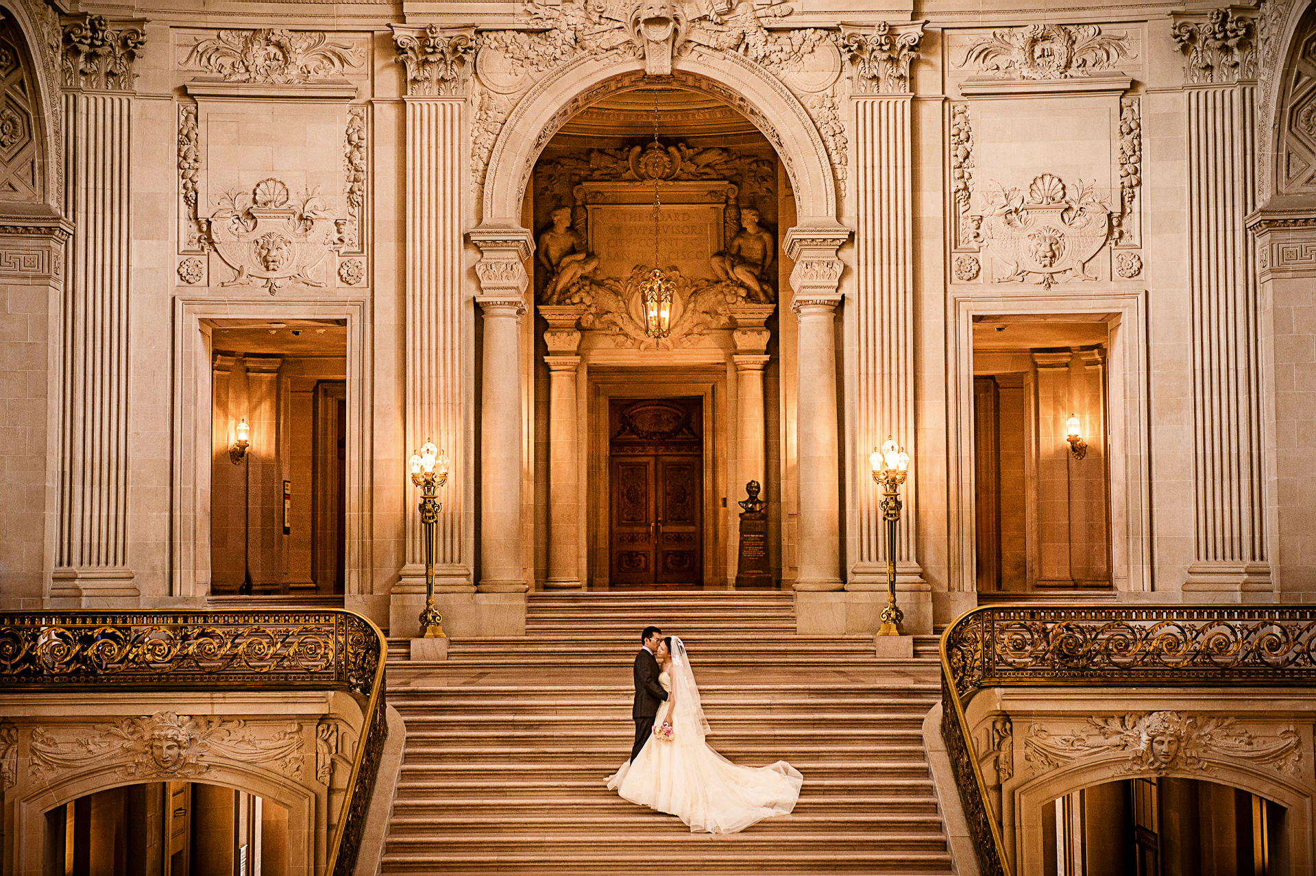 旧金山市政厅婚纱照 San Francisco City Hall Pre Wedding