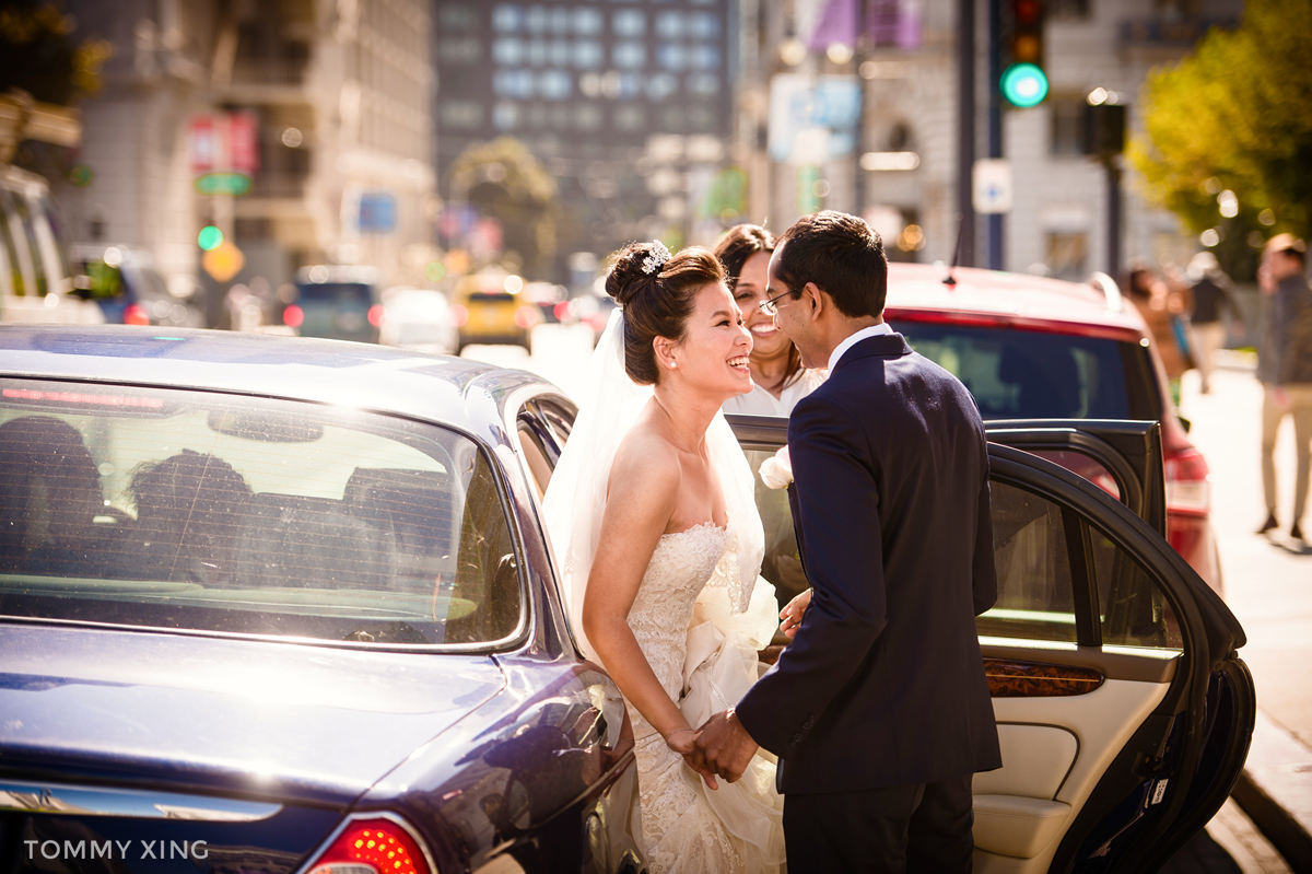 San Francisco City Hall Wedding - 旧金山市政厅婚礼领证仪式 - Tommy Xing