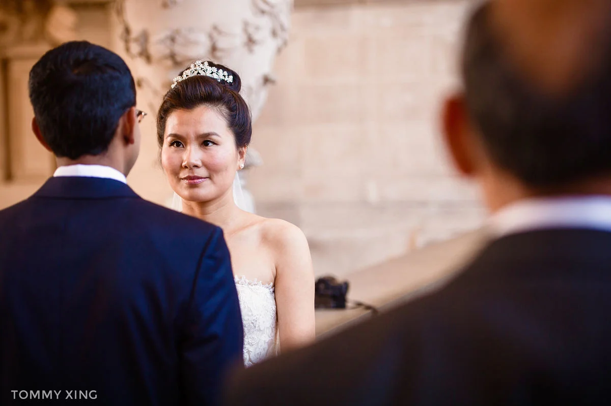 San Francisco City Hall Wedding - 旧金山市政厅婚礼领证仪式 - Tommy Xing