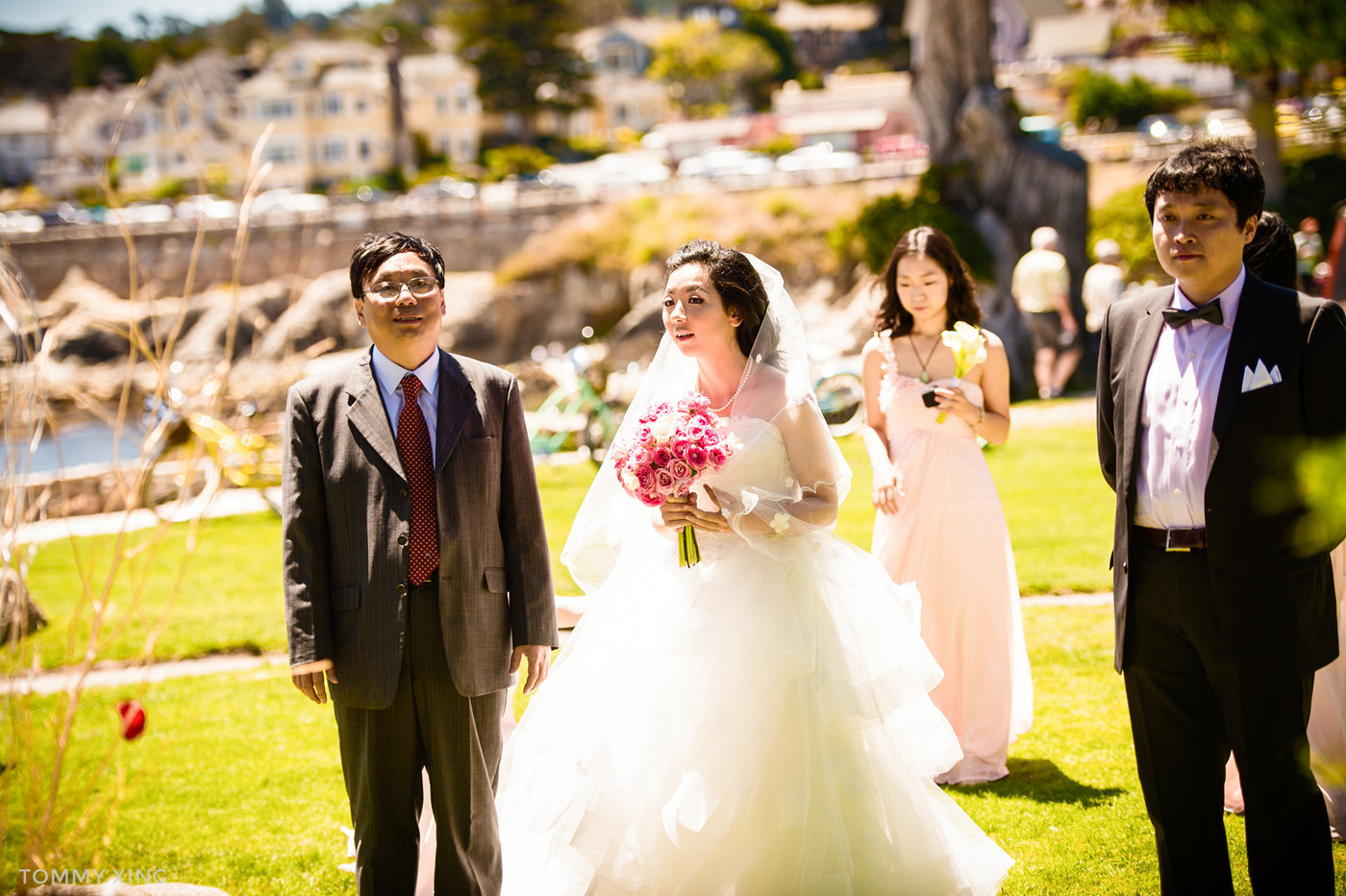 Lovers Point Park Wedding Monterey Wenping & Li  San Francisco Bay Area 旧金山湾区 洛杉矶婚礼婚纱照摄影师 Tommy Xing Photography 038.jpg