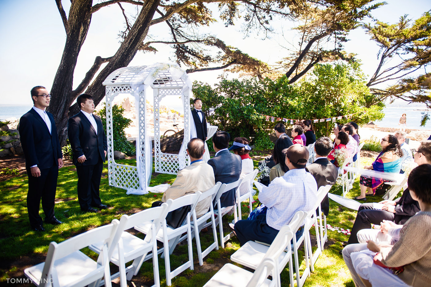 Lovers Point Park Wedding Monterey Wenping & Li  San Francisco Bay Area 旧金山湾区 洛杉矶婚礼婚纱照摄影师 Tommy Xing Photography 041.jpg