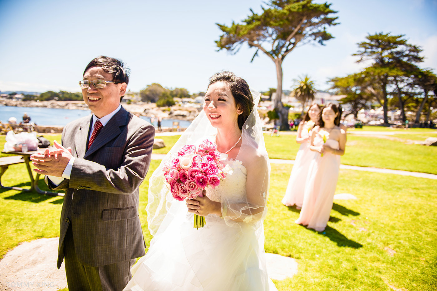 Lovers Point Park Wedding Monterey Wenping & Li  San Francisco Bay Area 旧金山湾区 洛杉矶婚礼婚纱照摄影师 Tommy Xing Photography 047.jpg